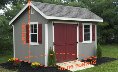 guide achat surface cabane de jardin